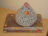 George the egg cosy